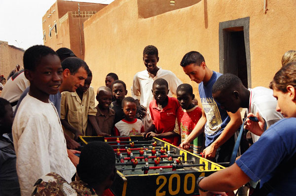 chicos en Niger