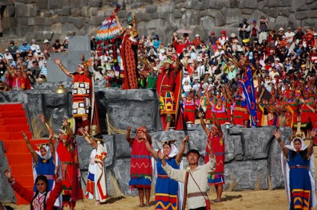 Inti Raymi o fiesta del sol en Perú