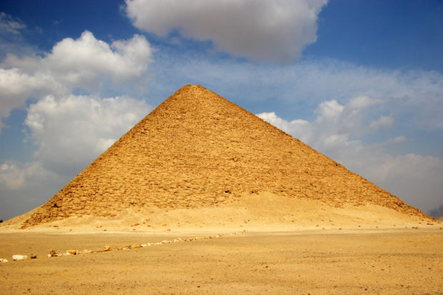 Viaje a Egipto: pirámide roja Dahshur