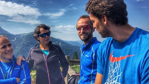 Tarannà Trekking con Pau Gasol y Miguel Angel Muñoz en las Dolomitas