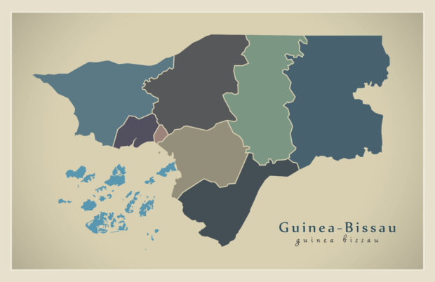 Viaje a Guinea Bissau: mapa